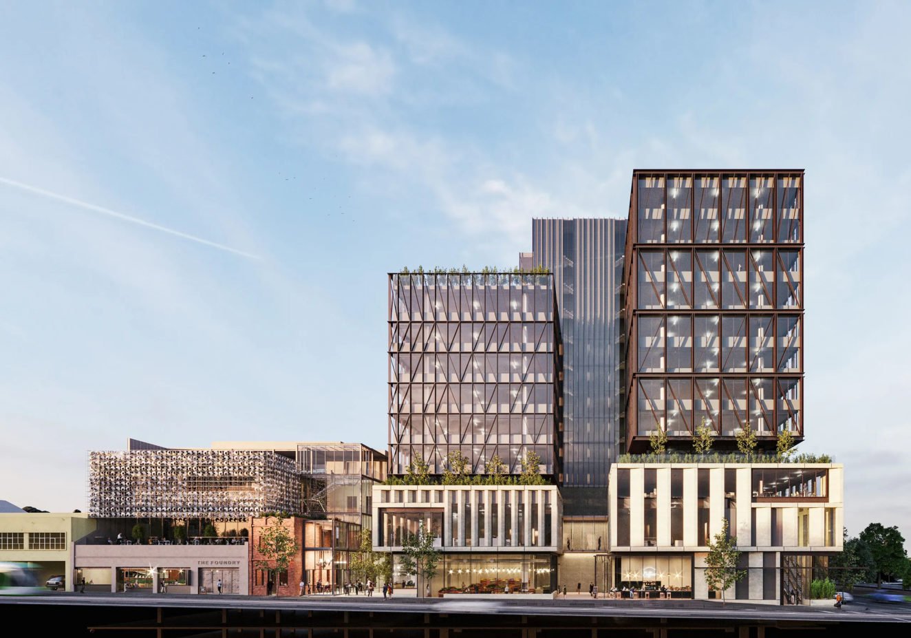 Fortis forges ahead with two tower Clifton Hill office project