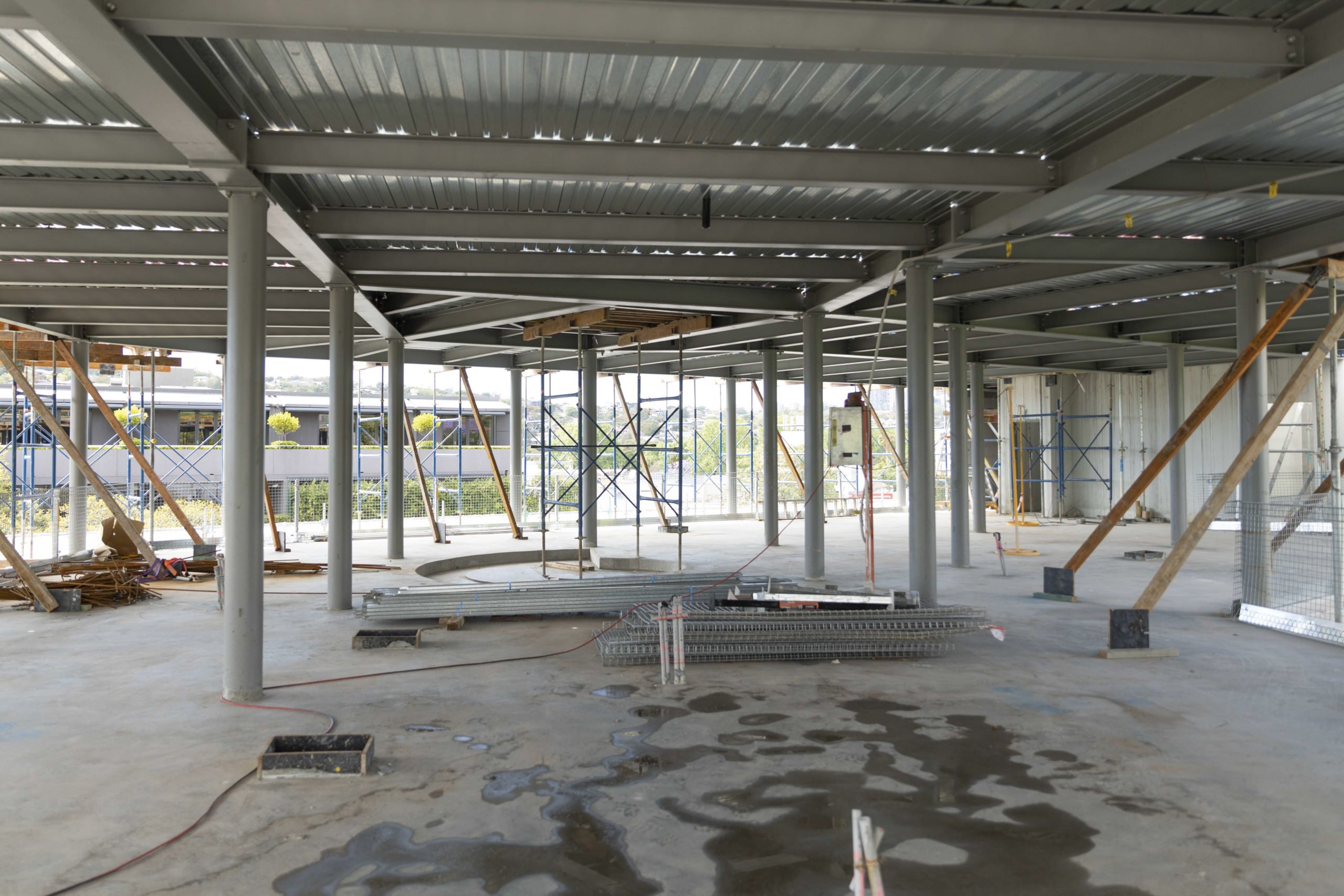 Pallas House construction site